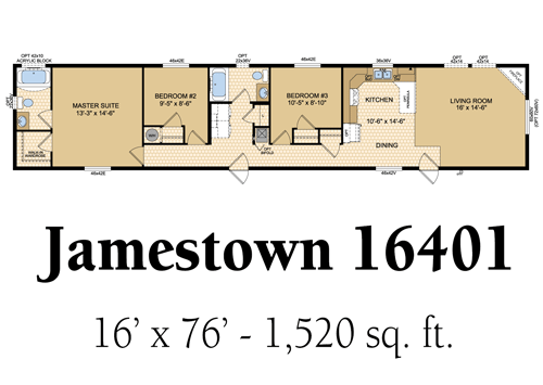 Jamestown 16401
