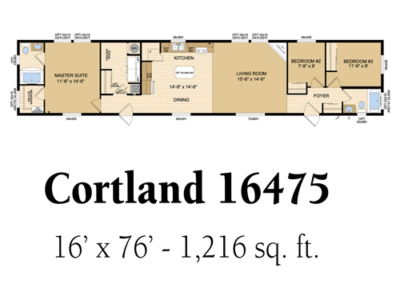 Cortland 16475