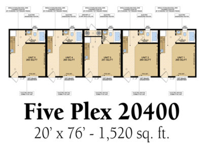 Five Plex 20400