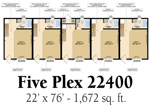 Five Plex 22400